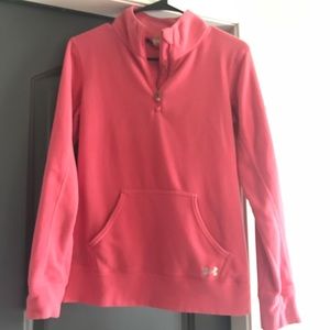 Under armor- pink micro fleece